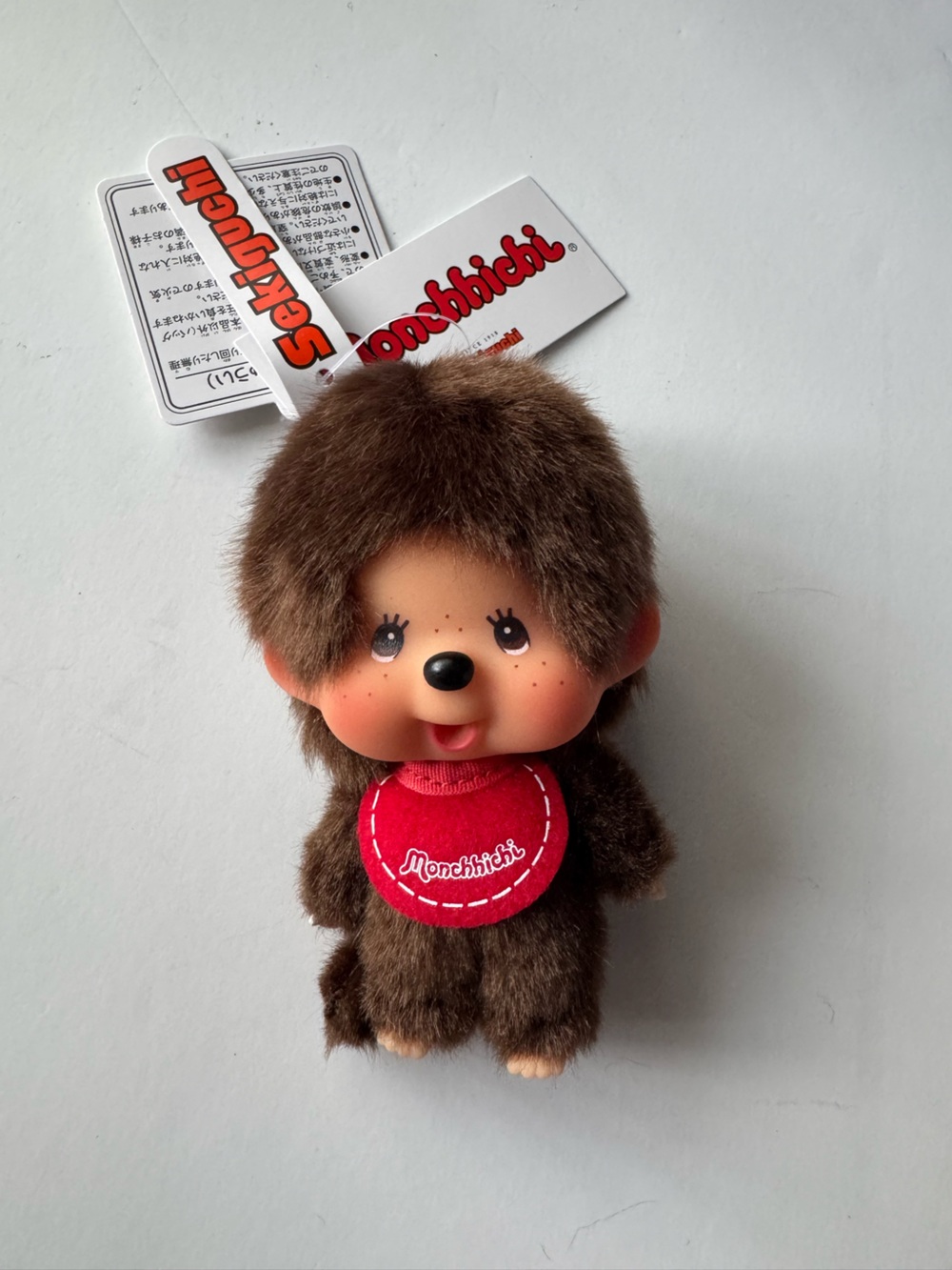 Monchhichi Boy Plush Keychain Bag Charm